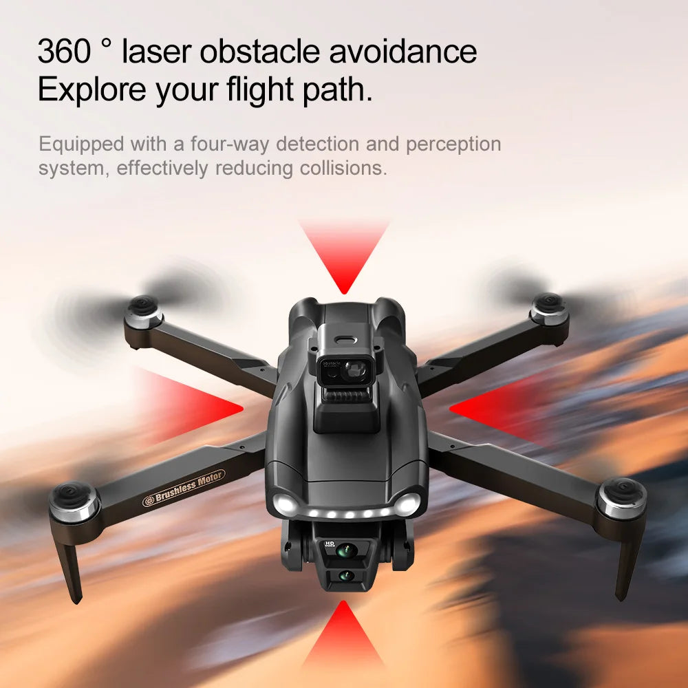 Xiaomi V198GPS Professional Drone ESC 8K  HD Camera Brushless Obstacle Avoidance Aerial Optical Foldable Quadcopter Mini Drone