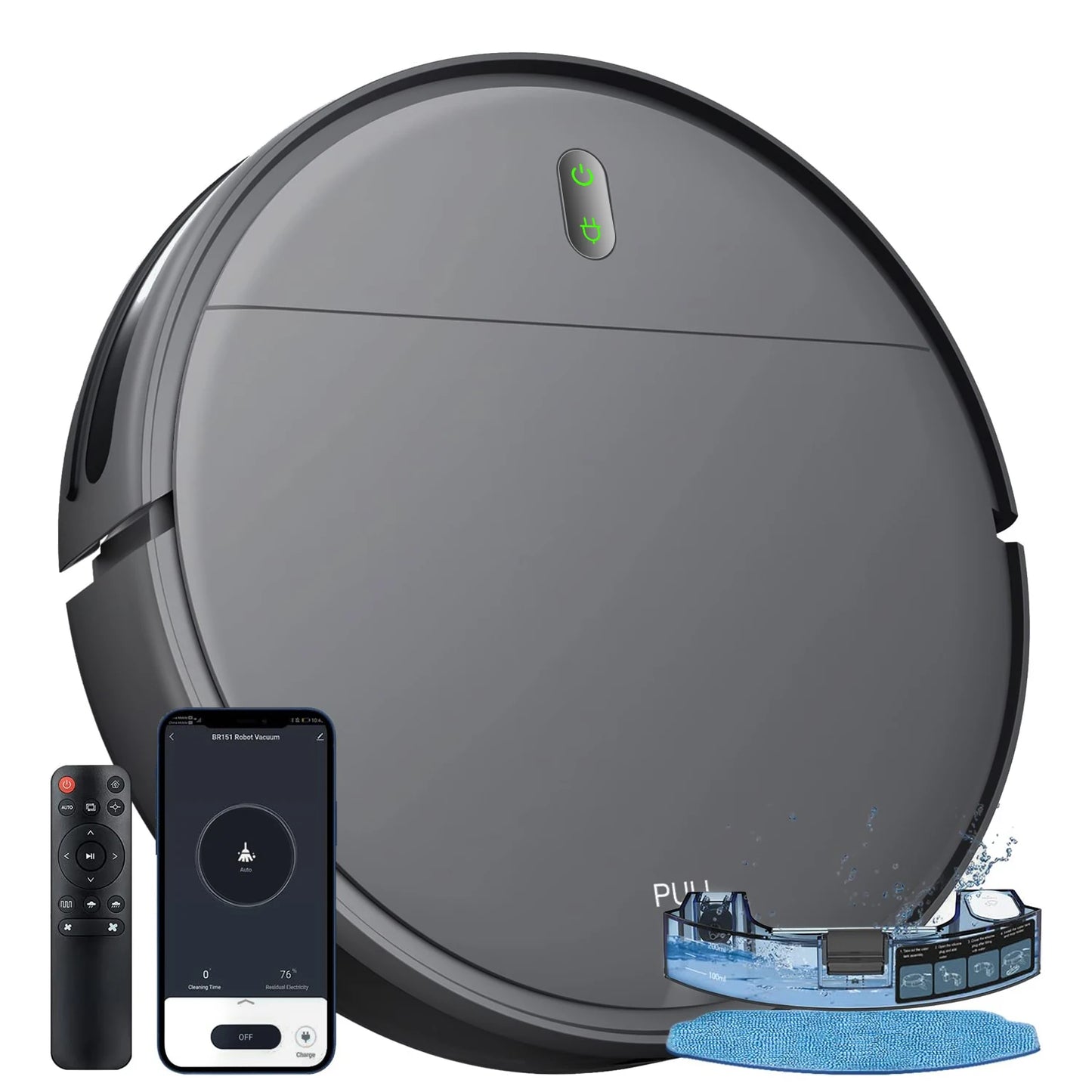 GOOVI BR151 Robot Vacuum Cleaner 6000Pa