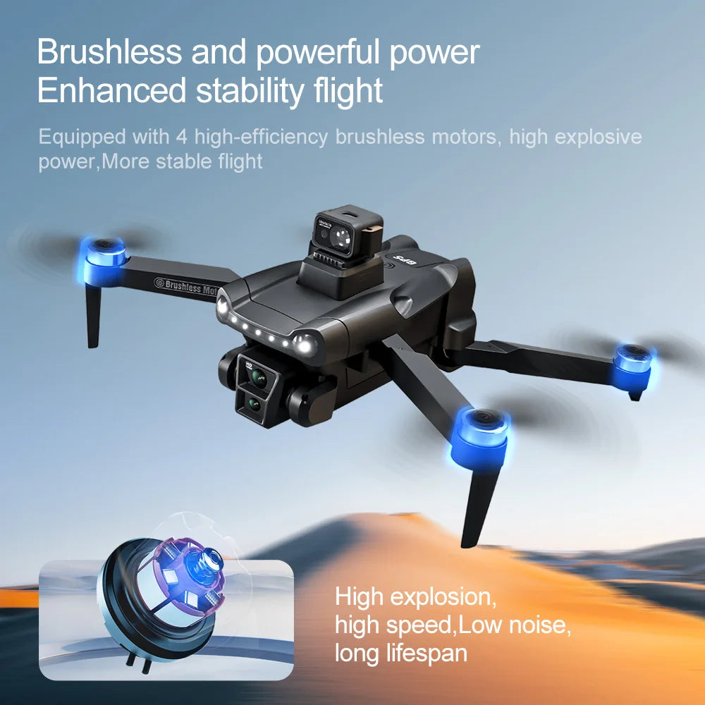 Xiaomi V198GPS Professional Drone ESC 8K  HD Camera Brushless Obstacle Avoidance Aerial Optical Foldable Quadcopter Mini Drone