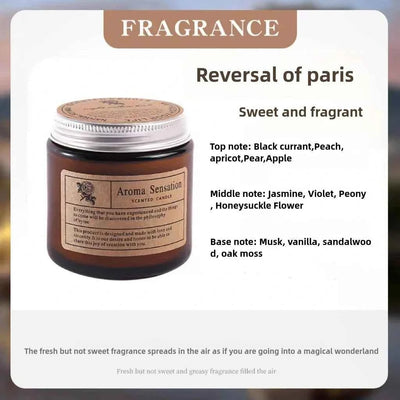 Soy scented Candles for Luxury Home Decoration and Celebrations - Smokeless Aromatic Essential Oil Candle - Pulse Electro