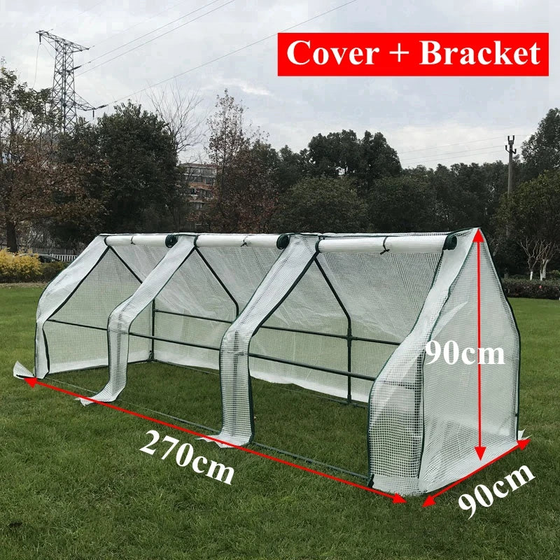 Garden Greenhouse Cover Plant Sun Room Flower Potted Anti freezing Rainproof Warm Hothouse Cover Plant Seedling Shed Green House