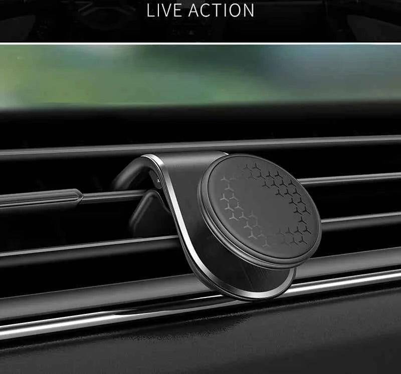 360 Magnetic Car Phone Holder for iPhone 15, 14, XR, Xiaomi, Huawei, Samsung - Adjustable Smartphone Stand and GPS Support - Pulse Electro