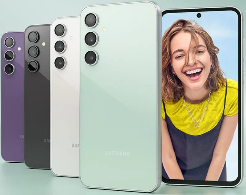 Samsung Galaxy S23 FE 5G Unlocked Android Cell Phone - 6.4" AMOLED, 8GB RAM, 128/256GB Storage, Snapdragon, NFC - Pulse Electro