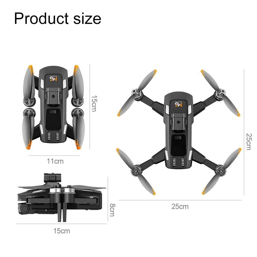 Xiaomi M6 Professional 8K Camera Drone 5G WIFI FPV  UAV With screen remote control avoidance Aerial Quadcopter