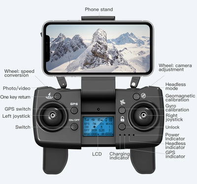 L900 Pro 4K Professional 5G GPS HD Dual Camera Photography Brushless Foldable Quadcopter Drone
