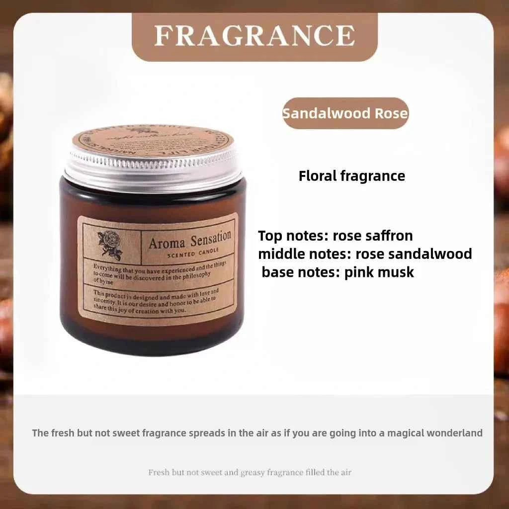 Soy scented Candles for Luxury Home Decoration and Celebrations - Smokeless Aromatic Essential Oil Candle - Pulse Electro