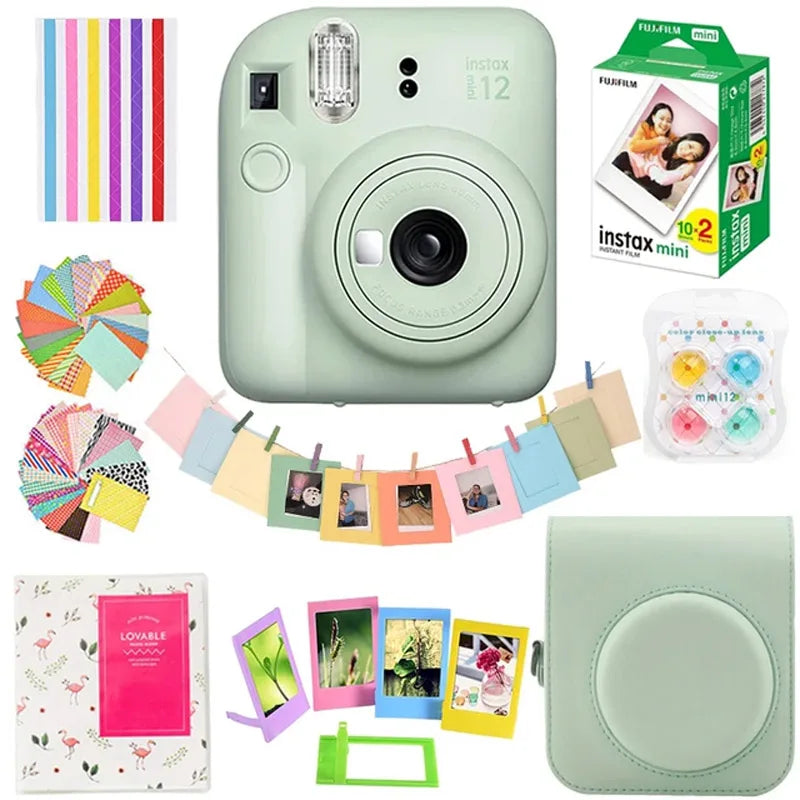 Fuji Fujifilm Instax Mini 11 Instant Camera Film Photo Snapshot Printing Camera Shooting Insta Mini12 Camara Photographical Upgraded