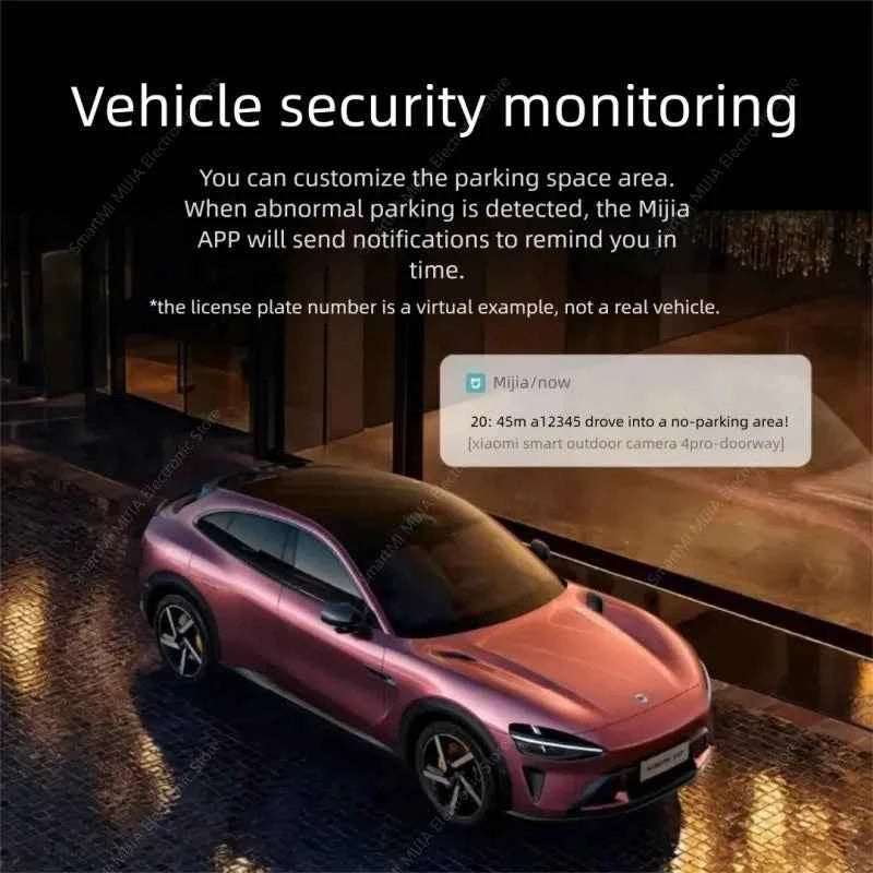 XIAOMI Smart Outdoor Camera 4 Pro Triple Camera Zoom Edition - 360° 5MP 3K with 9x Hybrid Zoom and IP66 Rating - Pulse Electro