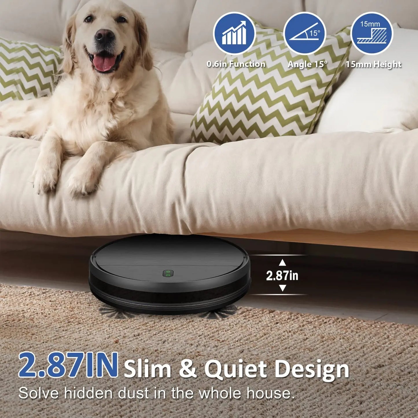 GOOVI BR151 Robot Vacuum Cleaner 6000Pa