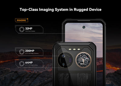 IIIF150 B2 Ultra Rugged Smartphone Android 13 12GB+256GB 200MP Indestructible Mobile Phones 15000mAh 65W 4G Cell Phone On Sale